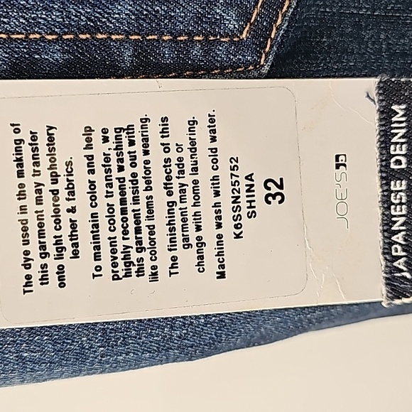 Joe's Jeans Dark Wash Japanese Denim 5 Pocket - Picture 9 of 15